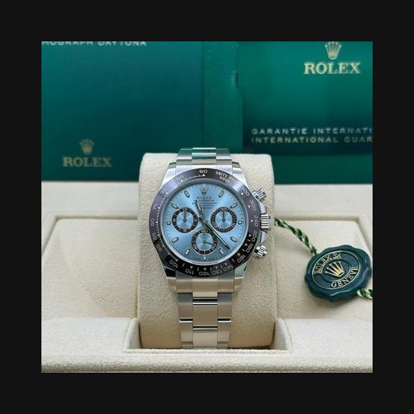 Rolex Rolex DaytonaIce Blue Dial Chocolate Bezel Platona