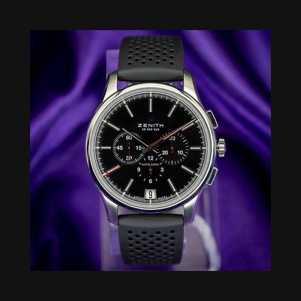 Zenith Zenith CaptainChronograph El Primero 03.2110.400/22.C493. 2017. Steel. 42mm.