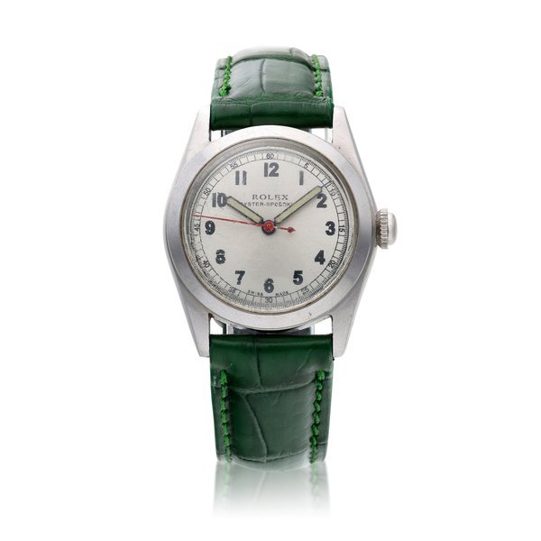 Rolex Reference 4220 Oyster Speedking | A stainless steel wristwatch, Circa 1945 · 4220