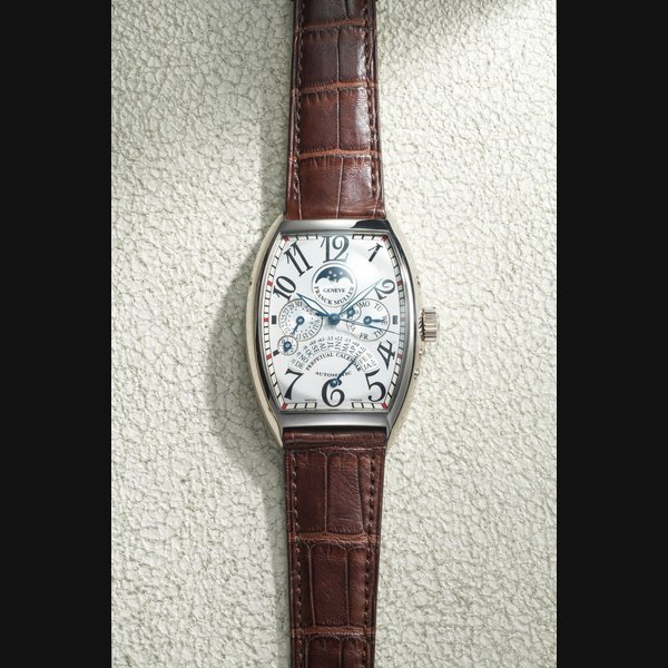 Franck Muller Franck Muller Ref. 7851QPE Cintrée Curvex Quantieme Perpetual Calendar Equation Of Time · 7851QPE