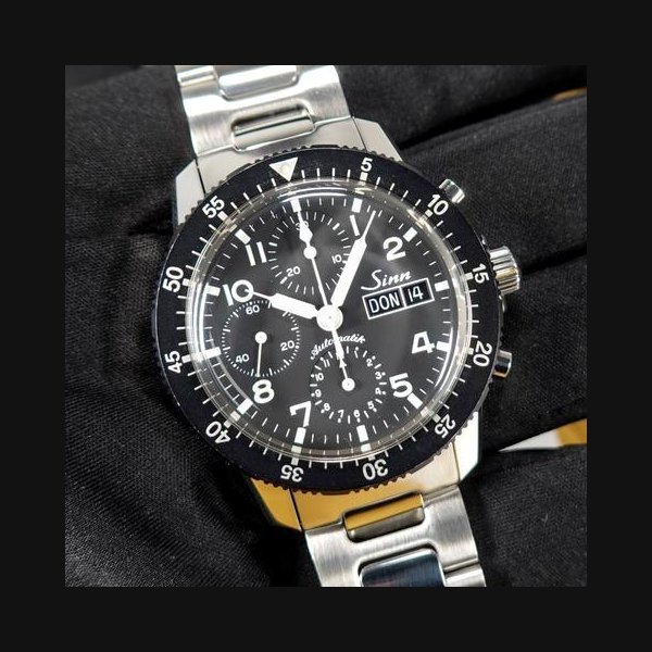 Sinn Sinn 10341 mm 103 St Chronograph AUTOMATIK Plexiglas ETA 7750 FULL SET 103.031