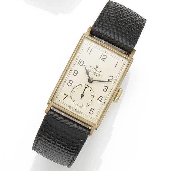 Rolex Rolex. A 9K gold manual wind wristwatch Retailed by J. D. Crichton, Edinburgh, Ref:2142, Serial No.414**, Glasgow Import mark for 1937 · 2142