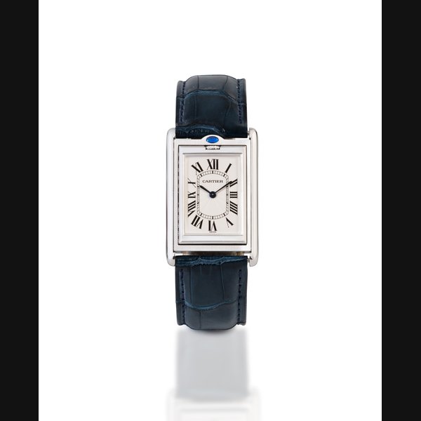 Cartier Tank Basculante, Ref. 2390    Montre bracelet réversible en acier |  Stainless steel reversible wristwatch    Vers 2000 |  Circa 2000