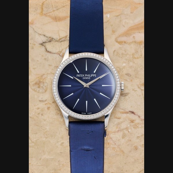 Patek Philippe Patek Philippe Ref. 4897G-001 Lady’s Calatrava "Guilloché"