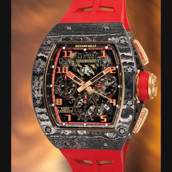 Richard Mille Richard Mille Ref. RM011 RM011 AO RG-CA R. Grosjean · RM011