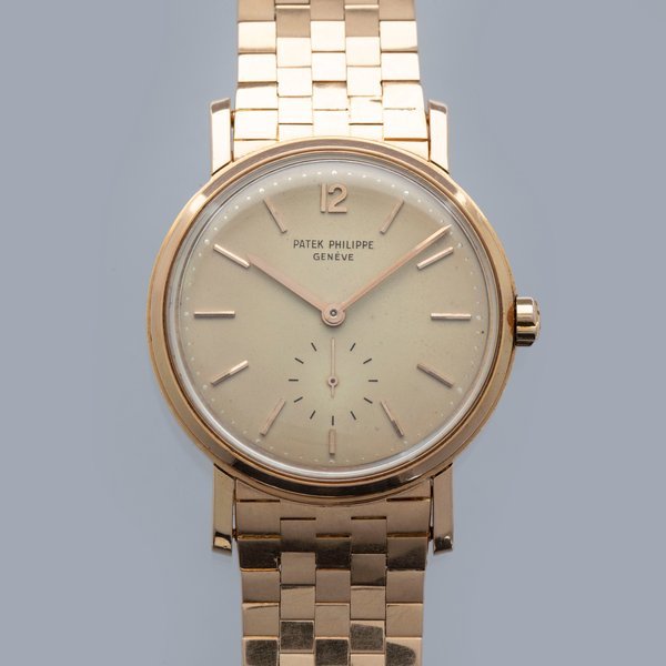 Patek Philippe Patek Philippe Automatic Calatrava 3435R Brick Bracelet 18k RG