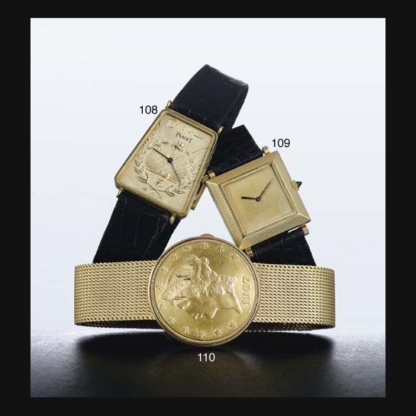 Piaget PIAGET. A RARE AND UNUSUAL TRAPEZOIDAL WRISTWATCH SIGNED PIAGET, CASE NO. 82001, CIRCA 1979, Price & Market Data