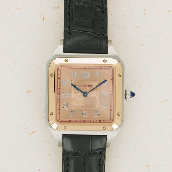 Cartier Cartier Santos Dumont XL W2SA0025 Steel and Rose Gold Limited Edition · W2SA0025 / 4305
