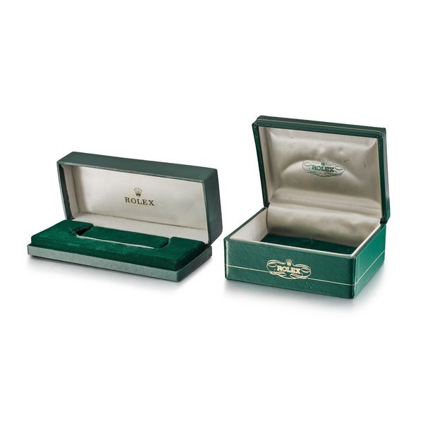 Rolex A set of two presentation boxes, Circa 1960