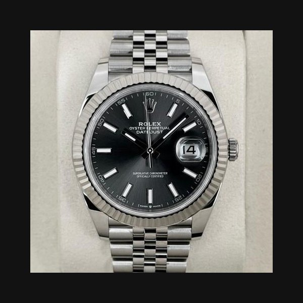 Rolex Rolex DatejustNEW 2026 Datejust 41mm 126334 Stainless Steel Jubilee Rhodium Dial