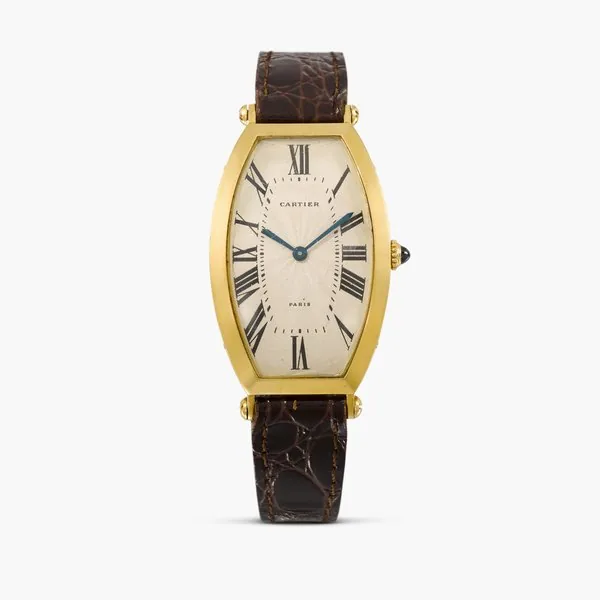 Cartier Tonneau, Reference 22051 | A yellow gold wristwatch | Circa 1989 · 22051