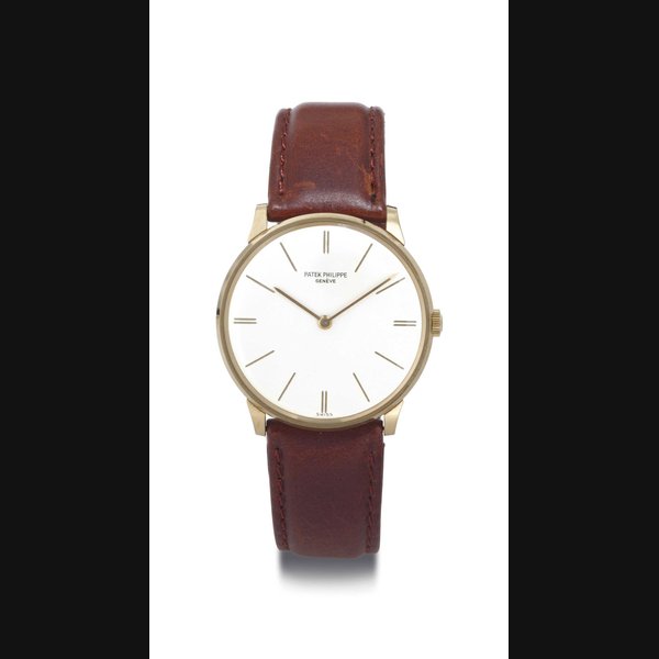 PATEK PHILIPPE. AN 18K GOLD WRISTWATCH SIGNED PATEK PHILIPPE, MOVEMENT NO. 792817, CASE NO. 429551, REF. 2573/1, MANUFACTURED IN 1963