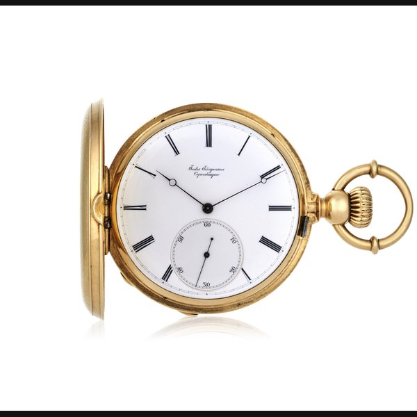 JULES JÜRGENSEN HUNTER CASE POCKET WATCH