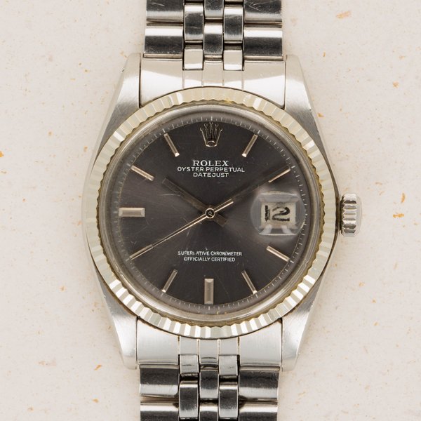 Rolex Datejust 1601 Slate Dial Non-Luminous