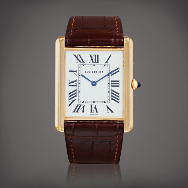 Cartier Tank Louis XL, reference 3280    Montre bracelet en or rose |  Pink gold wristwatch    Vers 2014 |  Circa 2014