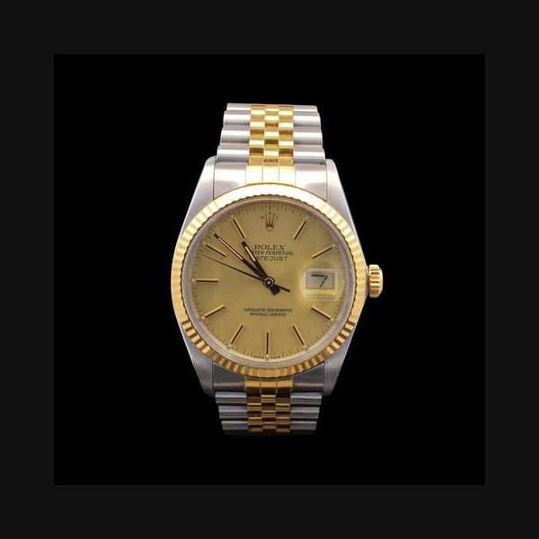 Rolex Rolex Datejust36 Two-Tone | Unpolished | Champagne Dial | Ref. 16013