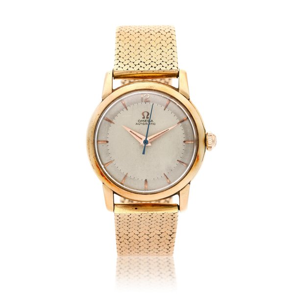 Omega A yellow gold wristwatch, Circa 1956