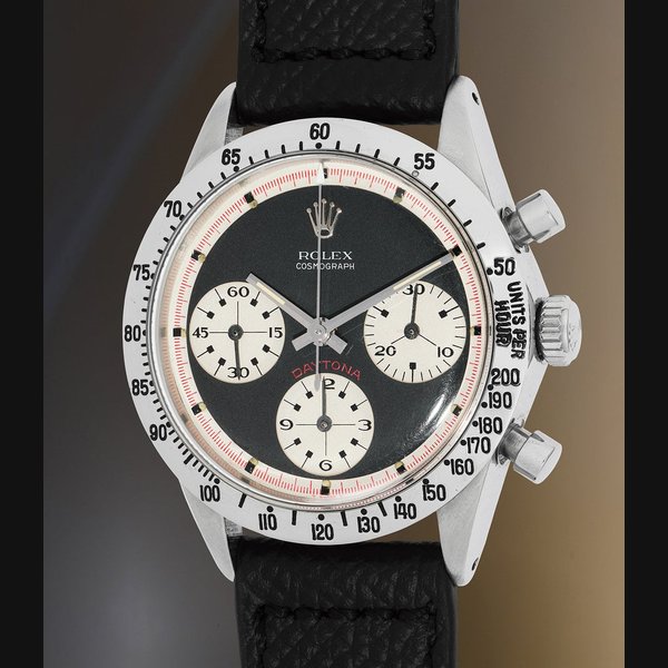 Rolex Ref. 6262; inside caseback stamped 6262 Cosmograph Daytona “Paul Newman Musketeer”