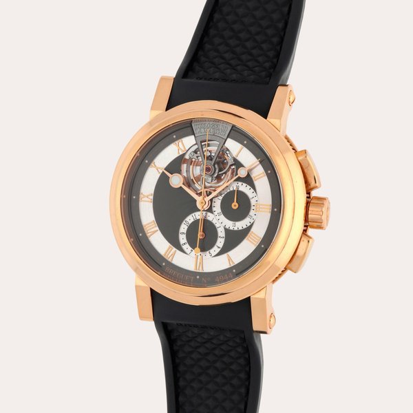 Breguet Marine Tourbillon, Reference 5837 | A pink gold tourbillon chronograph wristwatch | Circa 2016 · 5837