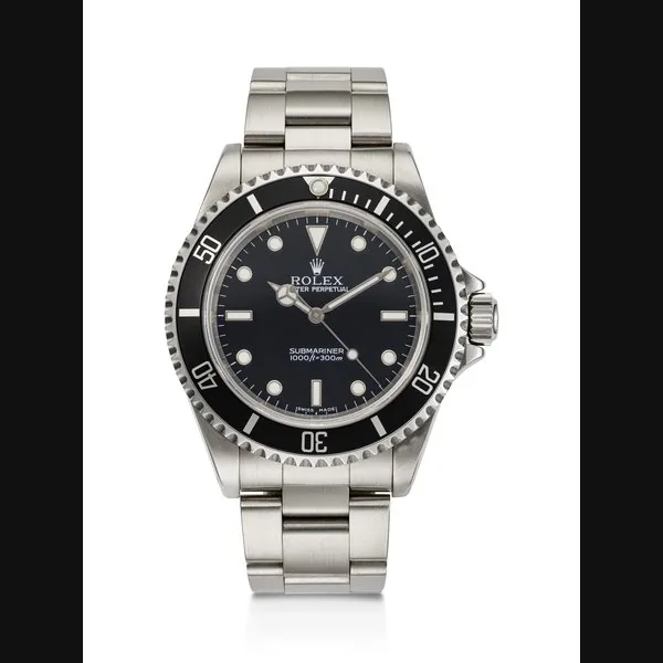 ROLEX, STAINLESS STEEL 'SUBMARINER', REF. 14060M SERIAL NO: F780091
