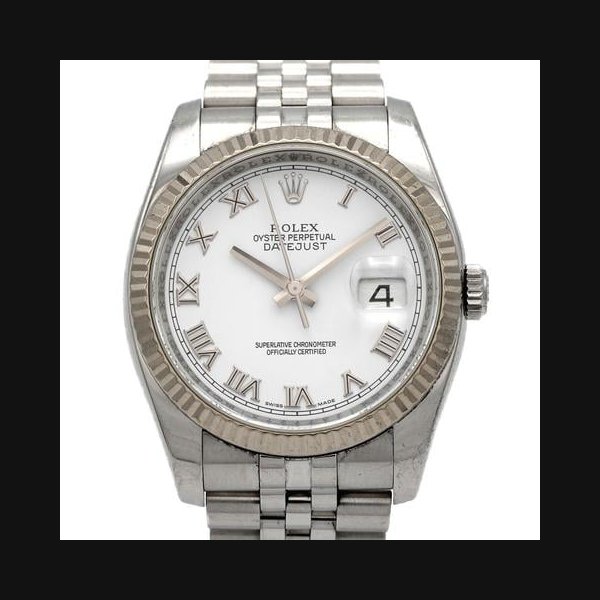 Rolex Datejust[Unserviced - Value Price] Rolex Datejust 116234 SSxWG Mechanical Automatic Z-serial