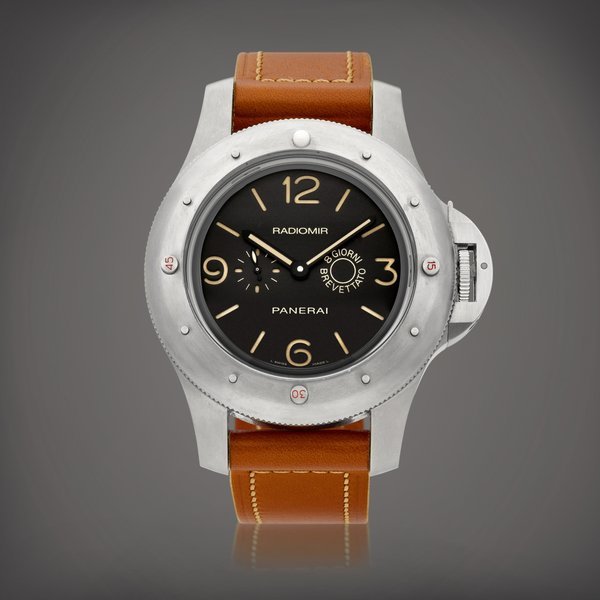 Panerai Radiomir 8 Giorni Brevettato, Reference PAM341 | An oversized titanium wristwatch, Circa 2009 | 沛納海 | Radiomir 8 Giorni Brevettato 型號PAM341 | 大型限量版鈦金屬腕錶，約2009年製 · PAM341