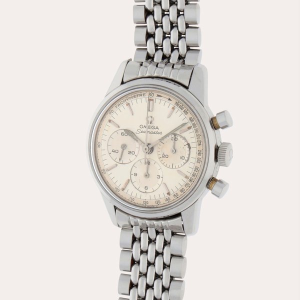 Omega Seamaster Chronograph, Reference 105.004-64 | A stainless steel chronograph wristwatch with bracelet | Circa 1964