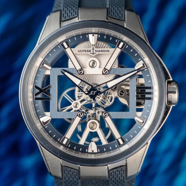 Ulysse Nardin Blast Skeleton X 42 Titanium / Skeletonized / Rubber Ref. 3713-260-3/03