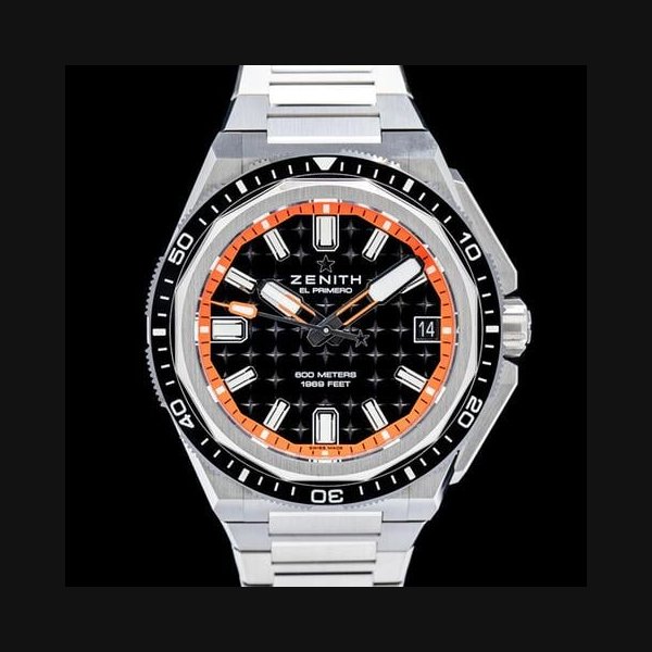 Zenith DefyExtreme Diver Titanium Black Dial 2025 Ref. 95.9600.3620/21.I300