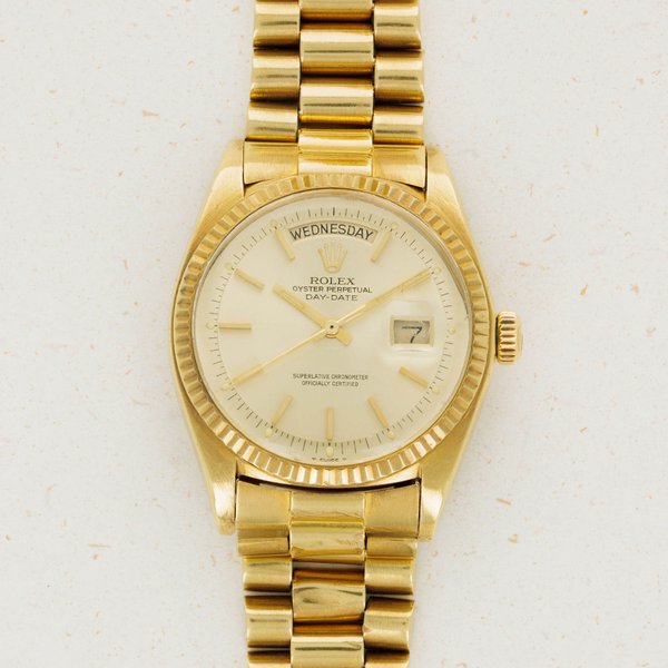 Rolex Day-Date 1803 Champagne Dial 18 YG with Guarantee
