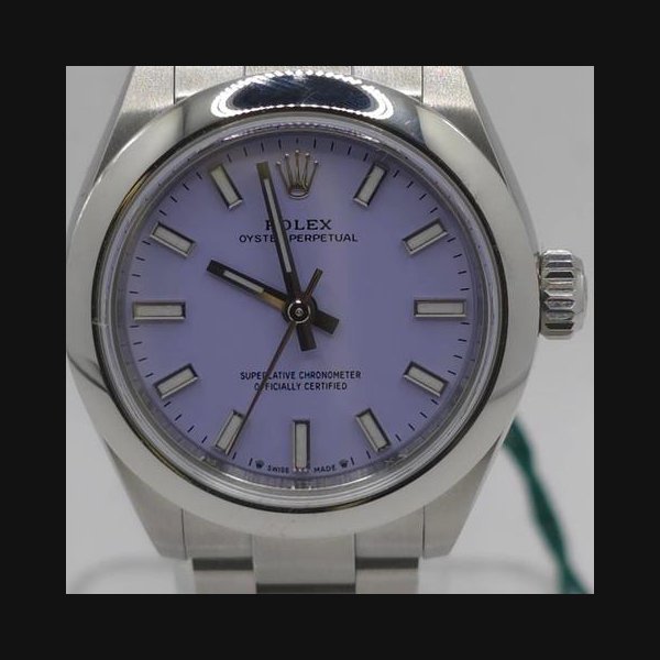 Rolex Rolex Oyster Perpetual28 Lavender Dial on Oyster Bracelet 276200 February 2026