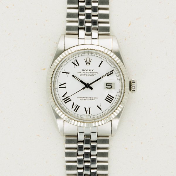 Rolex Rolex Datejust 1601 White Buckley Dial · 1601