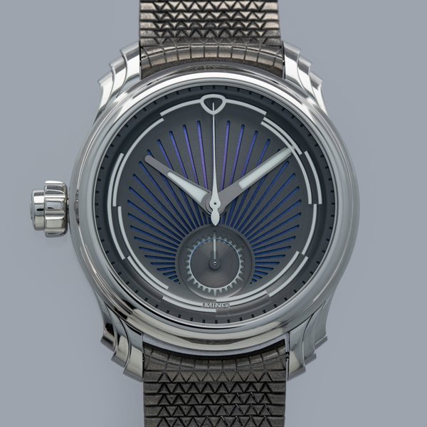 Ming MING 57.04 Phoenix Titanium with Polymesh Bracelet · 57.04