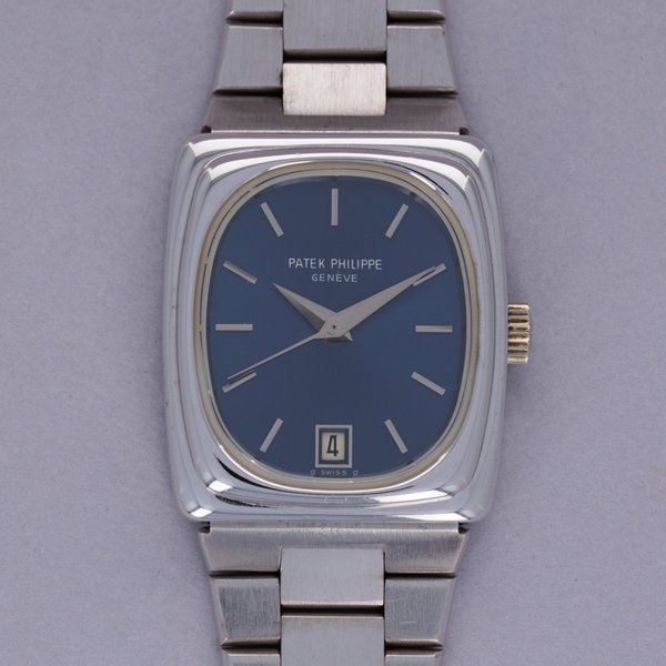 Patek Philippe Patek Philippe Beta 21 Quartz Blue Dial 18k WG with Box and Guarantee