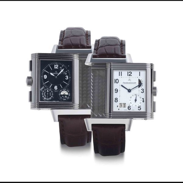 Jaeger-Lecoultre Jaeger-LeCoultre. A Stainless Steel Dual Time Wristwatch With Date, Power Reserve And GMT SIGNED JAEGER-LECOULTRE, MASTER CONTRAL-1000 HOURS, REF. 240.8.18, CASE NO. 2'637'290, CIRCA 2009