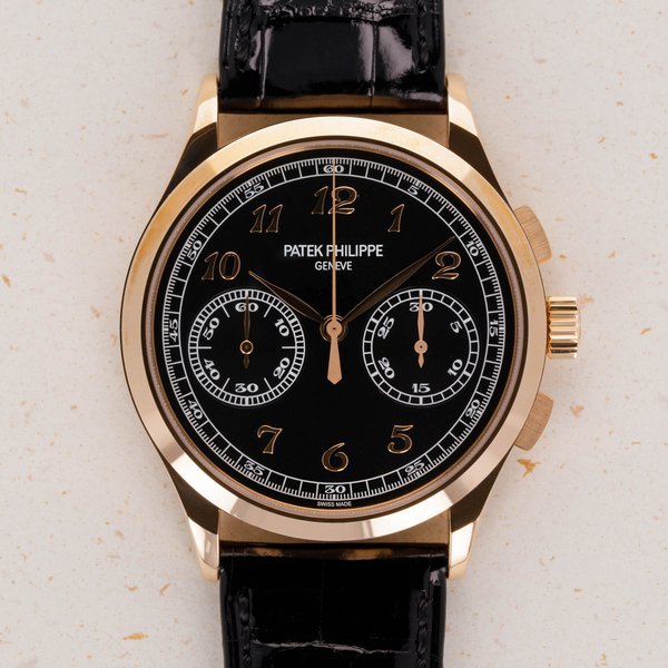 Patek Philippe Patek Philippe Chronograph 5170R-010 18k Rose Gold Black Dial