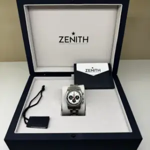 Zenith Zenith Revival 03.A384.400/21.M384 37mm Stainless steel White