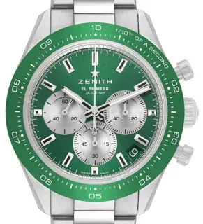 Zenith Zenith Chronomaster Sport 03.3108.3600/57.M3100 41mm Stainless steel Green