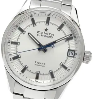 Zenith Zenith El Primero Espada 03.2170.4650/01.m2170 20mm Stainless steel Silver