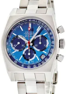 Zenith Zenith Revival 95.A3818.400/51.M3818 37mm Titanium Blue