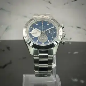 Zenith Zenith Chronomaster 03.3114.3600/51.M3100 41mm Stainless steel Blue