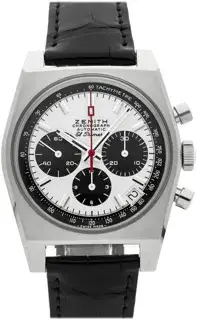 Zenith Zenith Revival 03.A384.400/21.C815 37mm Stainless steel White