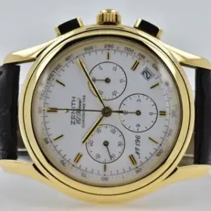 Zenith Zenith El Primero Chronograph 30.1250.400 40mm Yellow gold White