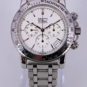 Zenith Zenith El Primero Chronograph 02.0360.400 40mm Stainless steel White, Price & Market Data