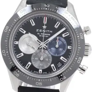 Zenith Zenith Chronomaster Sport 03.3100.3600/21.C822 41mm Stainless steel Black