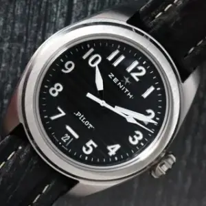 Zenith Zenith Pilot 03.4000.3620/21.I001 40mm Stainless steel Black