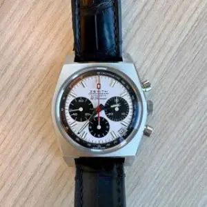 Zenith Zenith Revival 03.A384.400/21.C815 37mm Stainless steel White, Price & Market Data