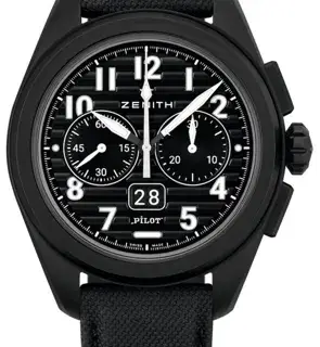 Zenith Zenith Pilot 49.4000.3652/21.I001 42.5mm Ceramic Black