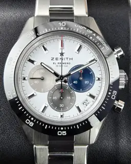 Zenith Zenith Chronomaster Sport 03.3100.3600/69.M3100 41mm Stainless steel Silver