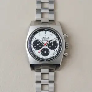 Zenith Zenith Revival 03.A384.400/21.M384 37mm Stainless steel White, Price & Market Data